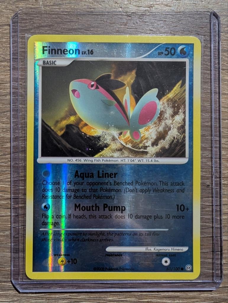 Finneon uit D&P Stormfront 61/100 Reversed Foil, Ophalen of Verzenden, Zo goed als nieuw, Losse kaart, Foil