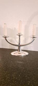 Prachtige zilveren kandelaar in Art Deco stijl. Echt zilver, Ophalen of Verzenden, Zilver