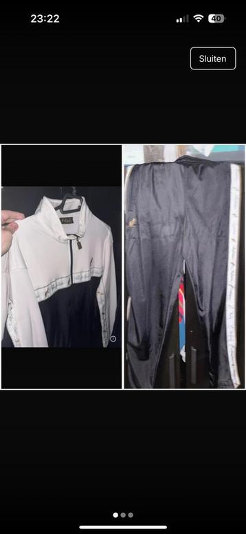 Australian Duo Bies Tracksuit (White bies, Size 2XL/3XL) beschikbaar voor biedingen