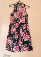 Jane Norman halter jurk bloemen - maat 36, Overige kleuren, Ophalen of Verzenden, Maat 36 (S), Gedragen