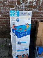 Zwembad Bestway 4 x 2,11 meter, Ophalen, Gebruikt, 200 tot 300 cm, 80 tot 120 cm