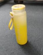 Waterfles glas geel, Ophalen of Verzenden, Nieuw