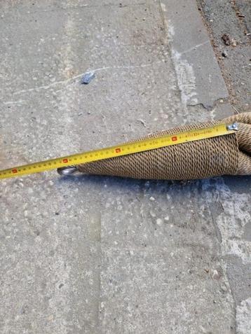 Kabelaring kokos 16.27meter lang en 10cm dik beschikbaar voor biedingen
