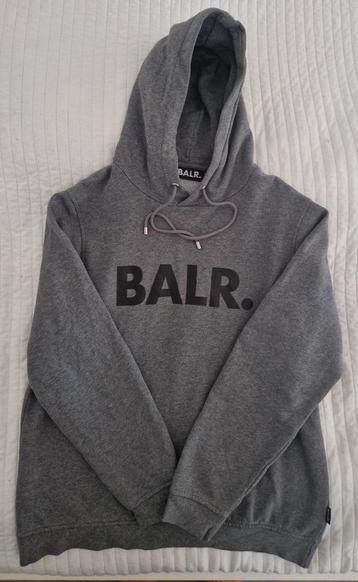 Balr. hoodie maat m 38 grijs antraciet merk truien balr trui beschikbaar voor biedingen