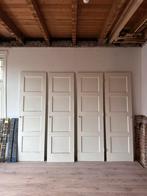 Jaren ‘30 ensuite kast deuren 4x, Doe-het-zelf en Verbouw, Deuren en Horren, Ophalen, Gebruikt, Binnendeur, 200 tot 215 cm