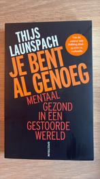 Thijs Launspach - Je bent al genoeg, Ophalen of Verzenden, Nieuw, Thijs Launspach