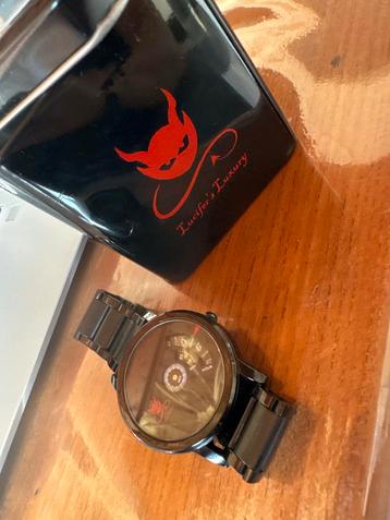 Lucifer's Luxury Herenhorloge Zwart - Nieuw beschikbaar voor biedingen
