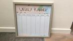 Weekplanner, Ophalen of Verzenden, Gebruikt, Magneetbord