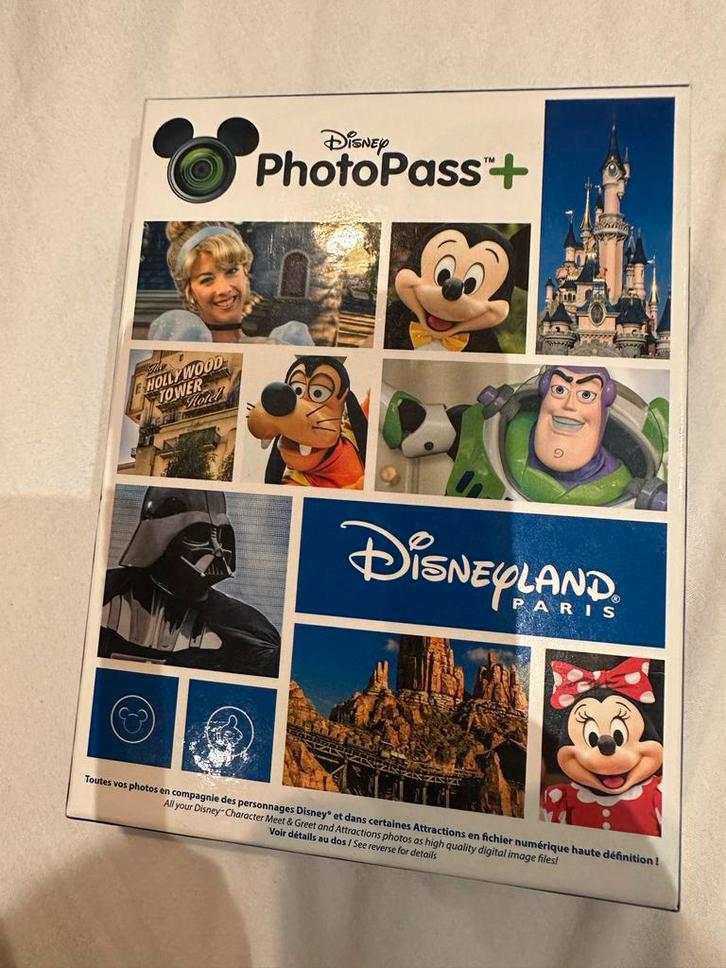 Disney Photopass+ twv 74,99 euro, Tickets en Kaartjes, Recreatie | Overige, Eén persoon, Ticket of Toegangskaart