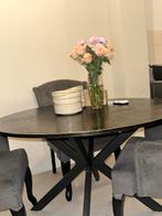 Ronde eettafel 130cm - opschuren en lakken, Huis en Inrichting, Tafels | Eettafels, Ophalen, 100 tot 150 cm, Rond, Zo goed als nieuw