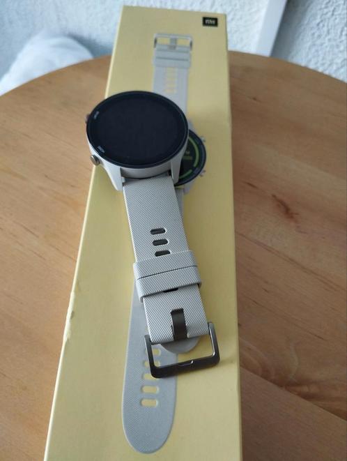 Xiaomi Mi Watch, Sieraden, Tassen en Uiterlijk, Smartwatches, Zo goed als nieuw, Android, Wit, GPS, Hartslag, Waterdicht, Ophalen of Verzenden