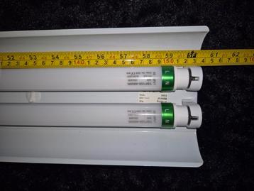 TL Armatuur 1.5m + 2x LED 4000K 30W beschikbaar voor biedingen