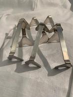 6 art deco messenleggers wiskemann, Antiek en Kunst, Antiek | Bestek, Ophalen of Verzenden