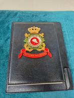 Wapenschild Korps Marine Brandweer A5 schrijfblok, Ophalen of Verzenden, Marine, Nederland, Embleem of Badge