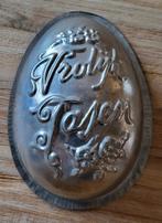 Unieke oude GROTE chocoladevorm: VROLIJK PASEN, Ophalen of Verzenden