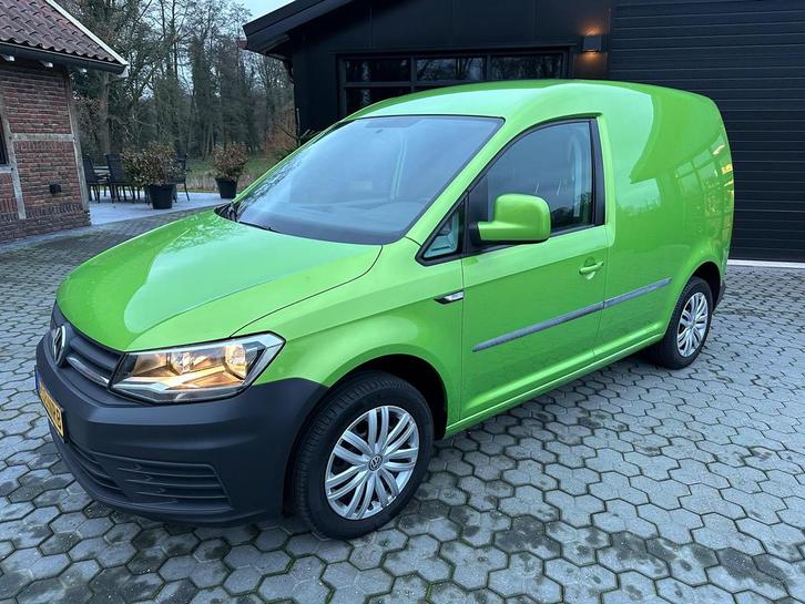 Volkswagen Caddy 1.4 TSI DSG 6-2017 Airco BPM Vrij, Auto's, Bestelauto's, Bedrijf, Te koop, ABS, Airbags, Airconditioning, Bluetooth