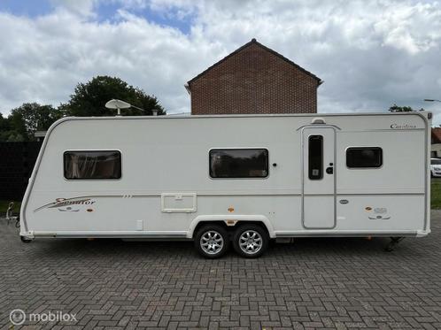 Bailey Senator 5 Carolina STAPELBED, Caravans en Kamperen, Caravans, Bedrijf, tot en met 6, 1250 - 1500 kg, Overige merken, 8 meter en meer