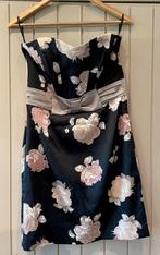 Mooie gebloemde strapless /cocktail jurk van H&M maat 40., Ophalen of Verzenden, Zo goed als nieuw, Maat 38/40 (M), Cocktailjurk