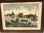 Leidschendam diverse prenten, glas in lood etc., Antiek en Kunst, Kunst | Schilderijen | Klassiek, Ophalen of Verzenden