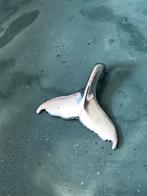 Kettinghanger walvis staart zilver 925 groot vintage, Sieraden, Tassen en Uiterlijk, Ophalen of Verzenden, Gebruikt, Zilver