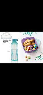 Tupperware Snackdoos 500 ML met EcoFles 500 ML € 25, Ophalen of Verzenden, Nieuw, Overige typen
