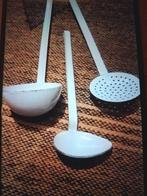 EMAILLE set van 3 Lepels, Antiek en Kunst, Antiek | Emaille, Ophalen