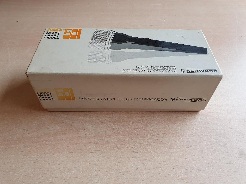 Dynamic Microphone Kenwood Model MC-501, Muziek en Instrumenten, Microfoons, Zangmicrofoon, Ophalen of Verzenden