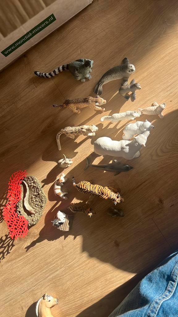 Schleich dieren, Kinderen en Baby's, Speelgoed | Poppen, Gebruikt, Overige typen, Ophalen