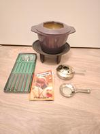 Le Creuset fondeusset, Ophalen of Verzenden, Zo goed als nieuw, Brander, Fondueset