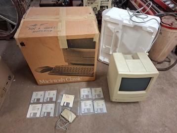Vintage Apple Macintosh Classic Compleet beschikbaar voor biedingen