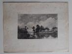 Oude 19e eeuwse steendruk litho AC Nunnink, Ophalen of Verzenden