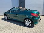 Peugeot 206 1.6-16V / CABRIO / Roland Garros / 95.000 km NAP, 4 cilinders, Leder, Bedrijf, Handgeschakeld