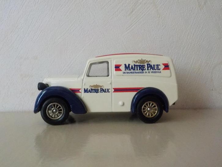 Morris Z Van uit 1950 Maitre Paul Llede, Hobby en Vrije tijd, Modelauto's | 1:43, Nieuw, Auto, Overige merken, Ophalen of Verzenden