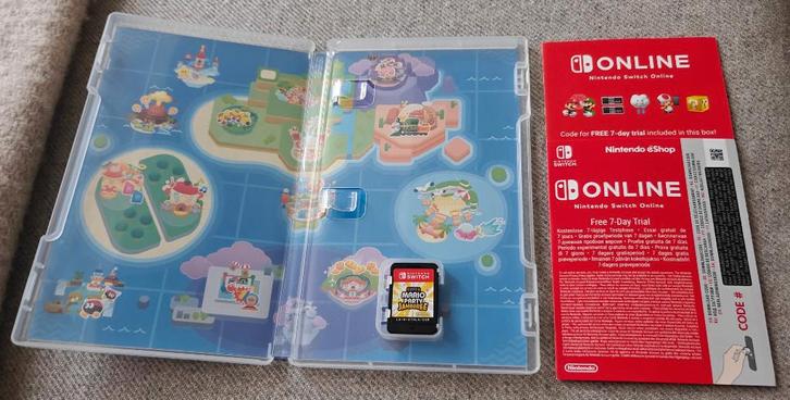 Super Mario Party Jamboree & 7 dagen Nintendo Switch Online, Spelcomputers en Games, Games | Nintendo Switch, Zo goed als nieuw