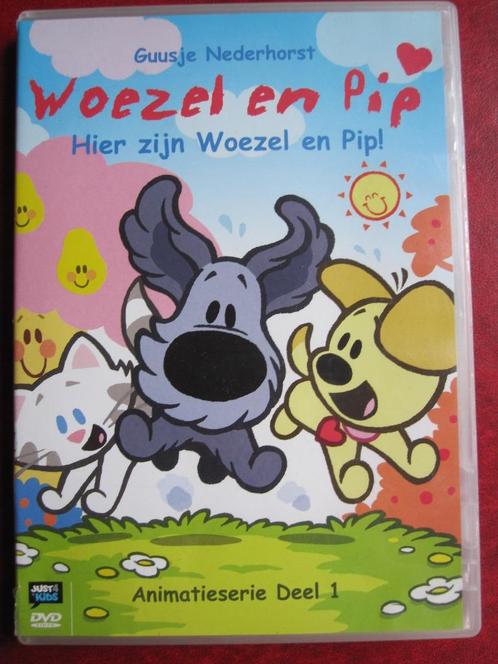 Woezel en Pip - Hier zijn Woezel en Pip! (2010), Cd's en Dvd's, Dvd's | Kinderen en Jeugd, Zo goed als nieuw, Tv fictie, Avontuur