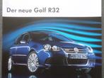 Volkswagen VW Golf R32 2005 Brochure, Boeken, Volkswagen, Verzenden