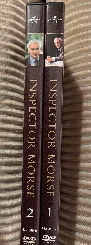 Inspector Morse Seizoen 1&2 DVD 8 afl. Ned. ondert., Cd's en Dvd's, Dvd's | Tv en Series, Zo goed als nieuw, Drama, Boxset, Alle leeftijden