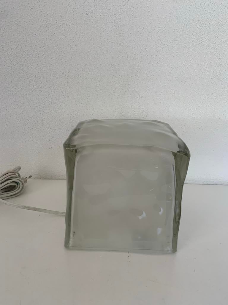 IKEA Icecube Tafellamp, Ophalen, Gebruikt, Glas, Minder dan 100 cm