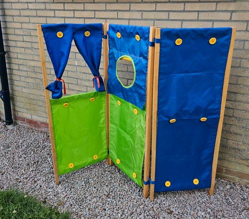 Opvouwbaar speelscherm, Kinderen en Baby's, Speelgoed | Buiten | Speelhuisjes, Gebruikt, Ophalen