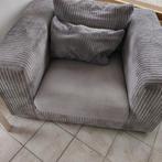 LoveSeat Ribcord Antraciet, Ophalen, Gebruikt, 125 tot 150 cm, 100 tot 125 cm