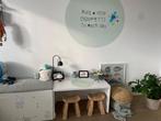 Buro plus lade/bank, Huis en Inrichting, Bureaus, Ophalen, Gebruikt, Bureau