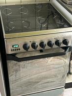 Keramisch Fornuis - Indesit, Ophalen, Keramisch, 4 kookzones, 85 tot 90 cm