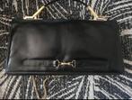Vintage clutch te koop, Sieraden, Tassen en Uiterlijk, Tassen | Damestassen, Verzenden, Zo goed als nieuw, Zwart, Handtas