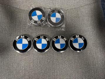 Set Nieuwe BMW Naafdoppen Naafkapjes 68mm verzenden=mogelijk beschikbaar voor biedingen