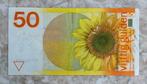 50 gulden 1982, Zonnebloem., Postzegels en Munten, Bankbiljetten | Nederland, Verzenden, 25 gulden, Los biljet