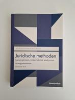 Juridische Methoden (7e druk) – Kloosterhuis & Bluijs, Nieuw, Boomjuridisch, Ophalen of Verzenden, WO