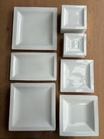 Vierkante borden en schalen Sam & Squito, Huis en Inrichting, Keuken | Servies, Ophalen, Effen, Bord(en)