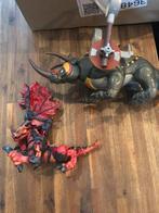 Megabloks vuurdraak en neushoorn van Avatar, Ophalen of Verzenden, Gebruikt