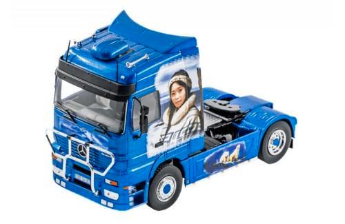 1:43 Mercedes-Benz Actros MP1 hachette ixo models, Hobby en Vrije tijd, Modelauto's | 1:43, Nieuw, Auto, Overige merken, Ophalen of Verzenden