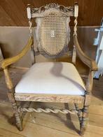 Antieke houten stoel “N.V. Magazijn De Bijenkorf Amsterdam”, Ophalen
